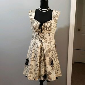 Marauder's Map Harry Potter Dress